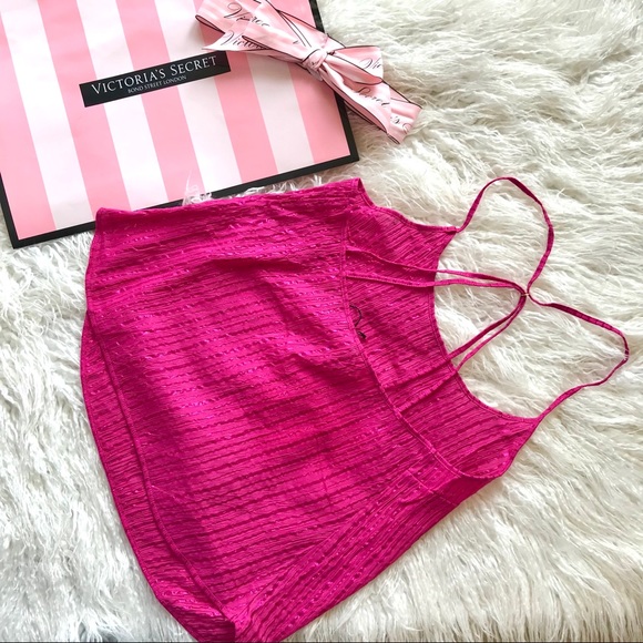 NWT Victoria’s Secret Cami Pink - Picture 3 of 5